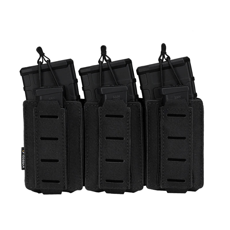 Porta-Carregador Triplo LSR 9mm/5.56mm - Airsoft