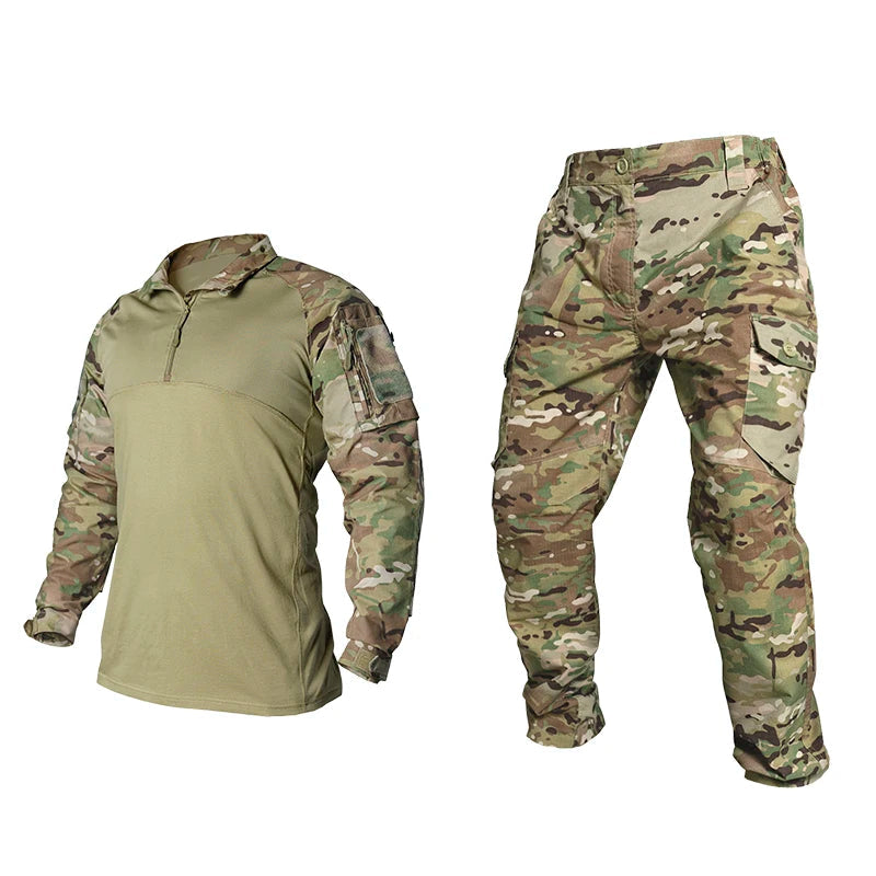 Conjunto Uniforme Tático Camisa e Calça de Combate BDU