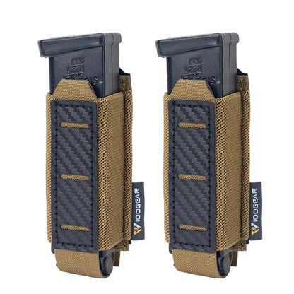 Porta-Carregador de Fibra de Carbono 9mm - Airsoft