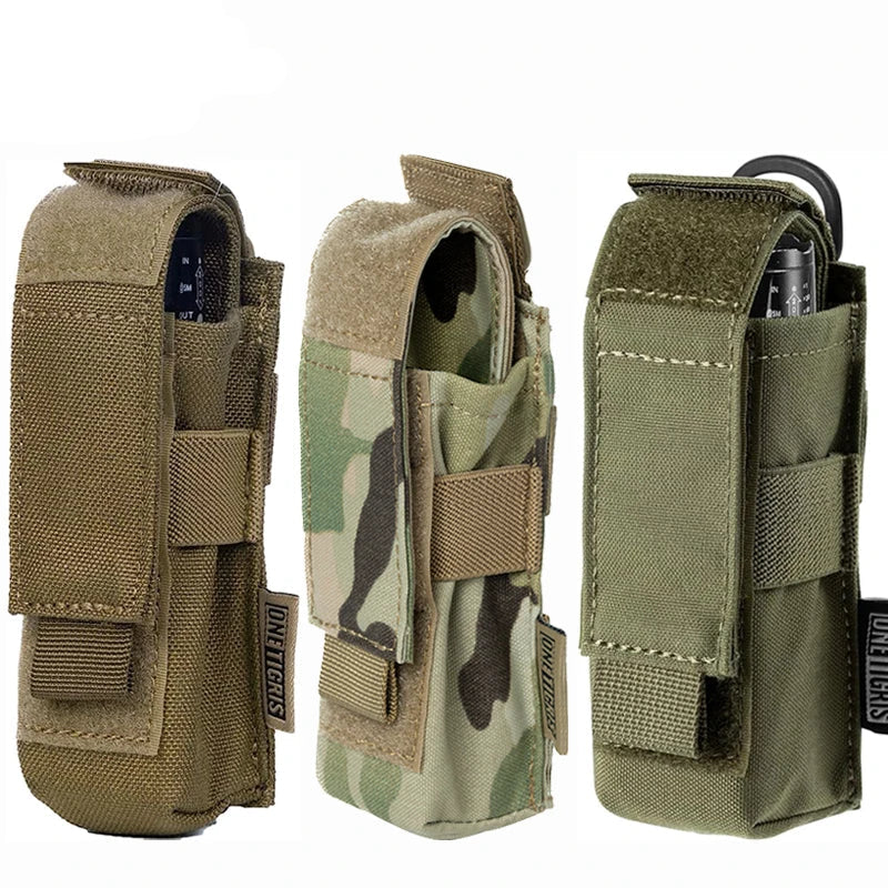 Bolsa em Nylon Ajustável para Lanterna – Airsoft