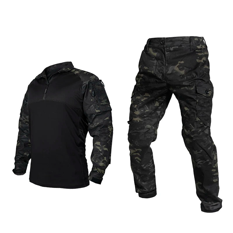 Conjunto Uniforme Tático Camisa e Calça de Combate BDU