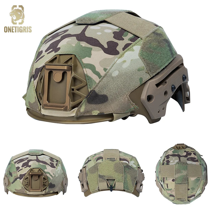 Cobertura Camuflada para Capacete – Airsoft