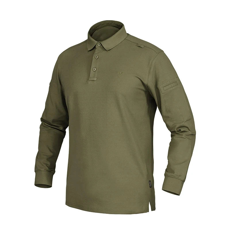 Camisola Polo de Manga Comprida - Airsoft